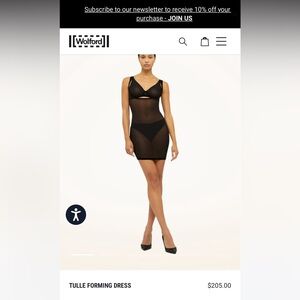 Wolford shaping light dress NWOT. Size 40.